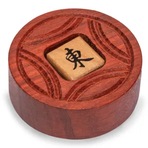 Wooden Mahjong Game Wind Indicator / Bettor