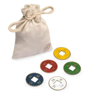 Wright Patterson Standard Mahjong Scoring Coins - Set of 141