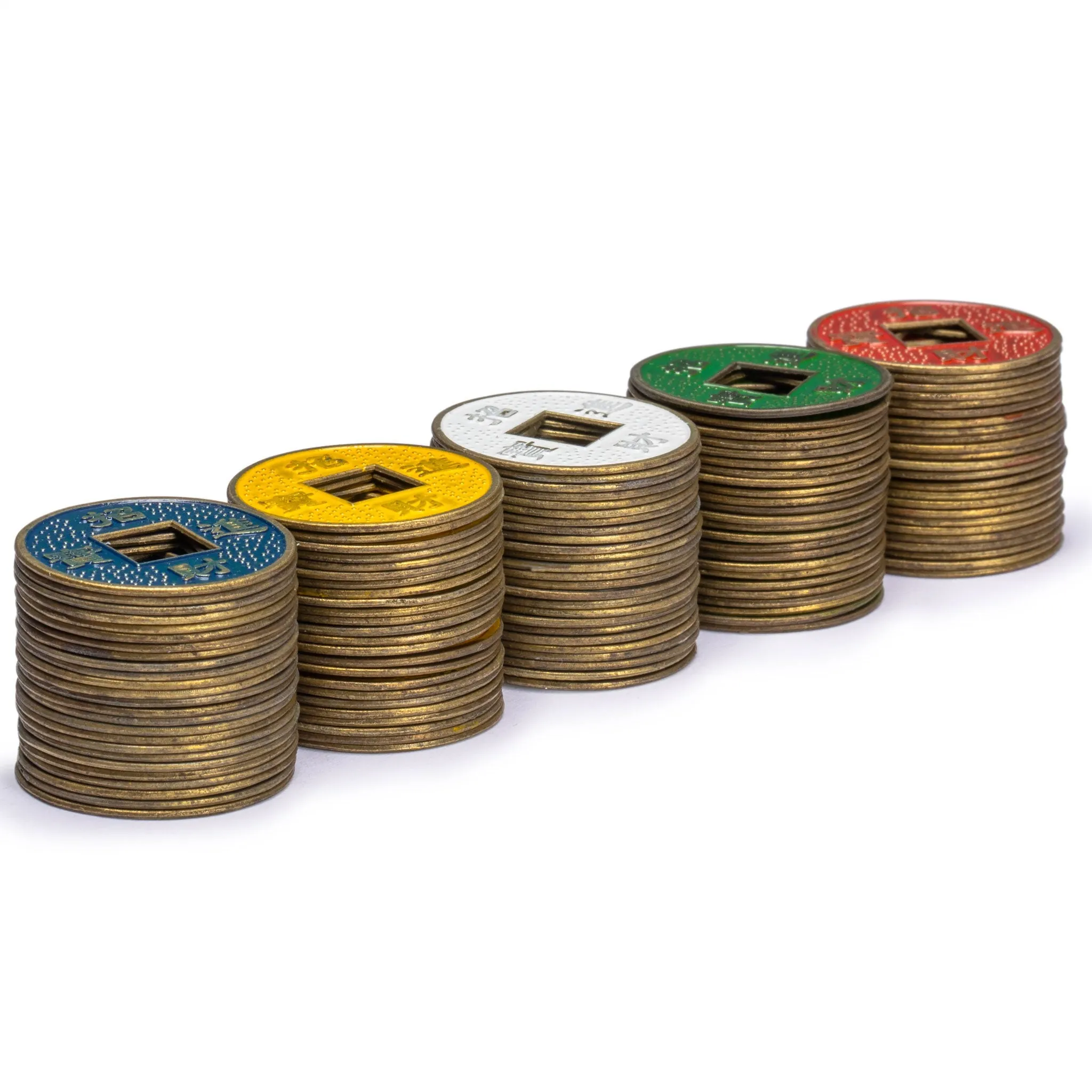 Wright Patterson Standard Mahjong Scoring Coins - Set of 141