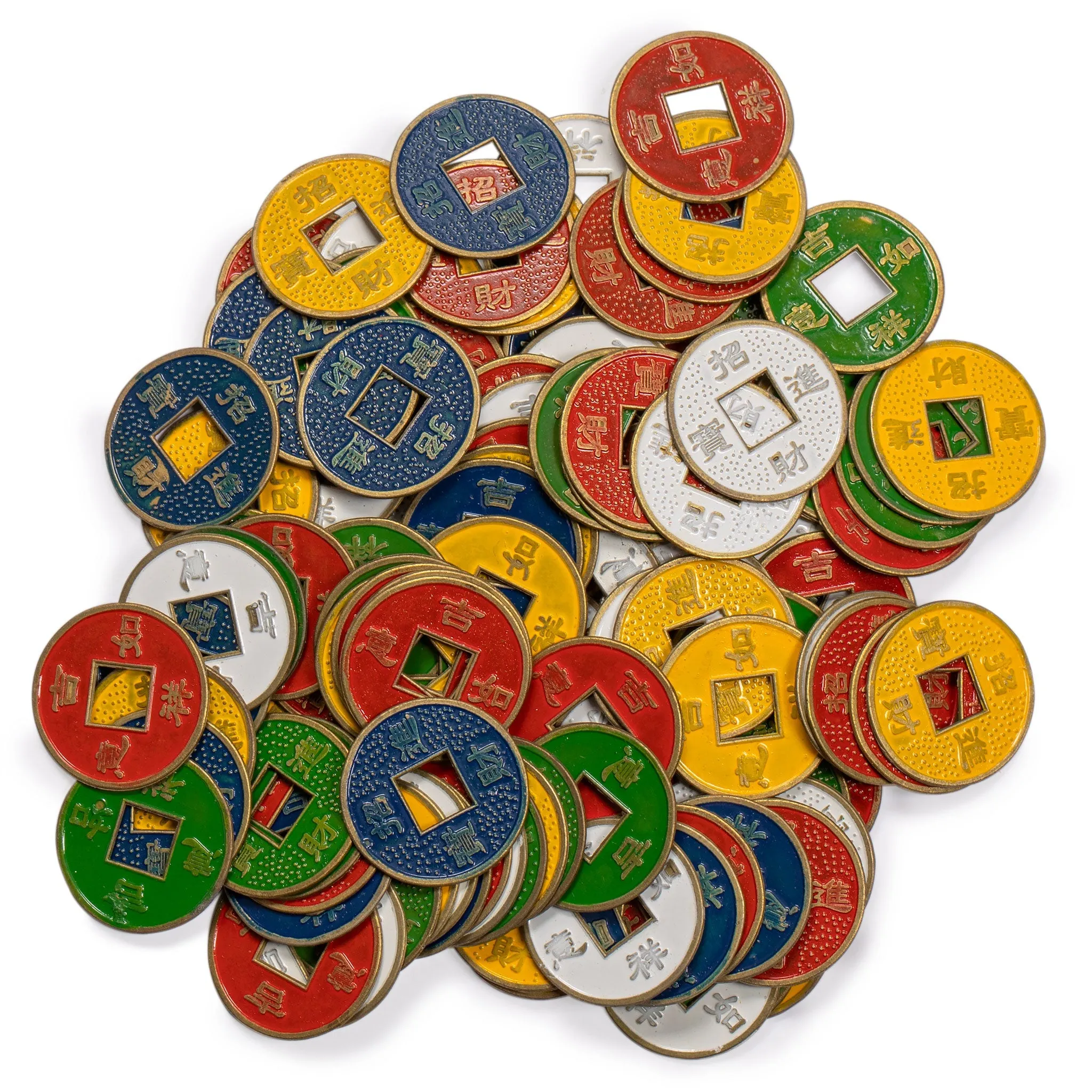 Wright Patterson Standard Mahjong Scoring Coins - Set of 141