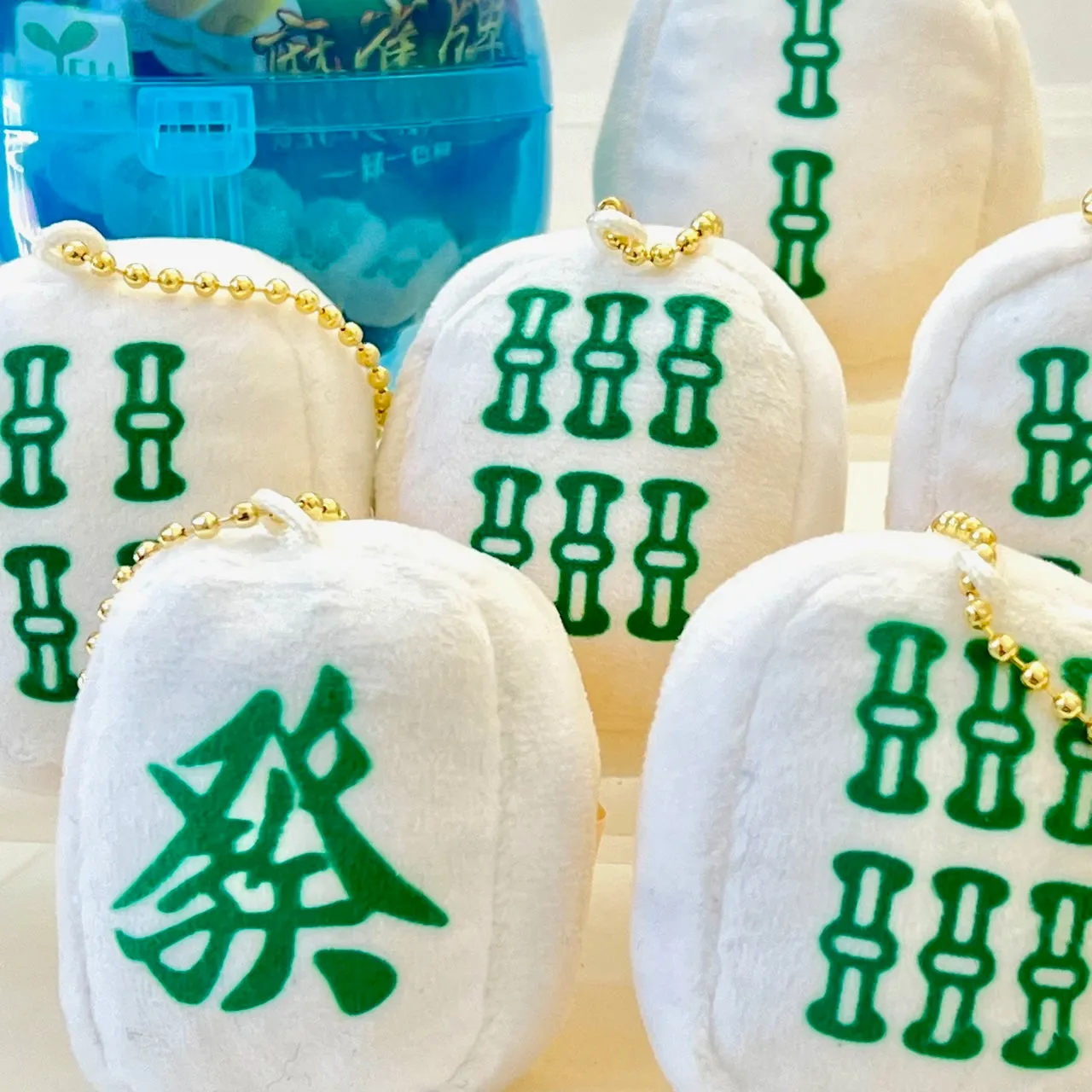 X 70275 Mahjong Tile Plush Capsule-DISCONTINUED