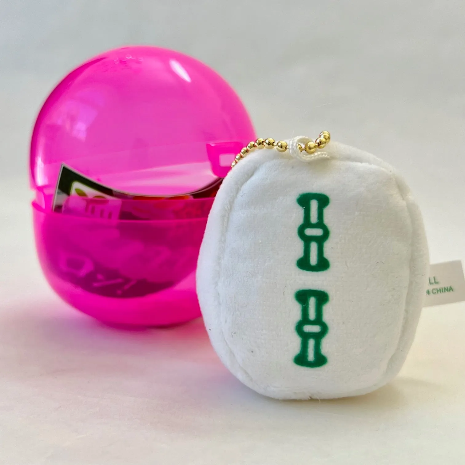 X 70275 Mahjong Tile Plush Capsule-DISCONTINUED