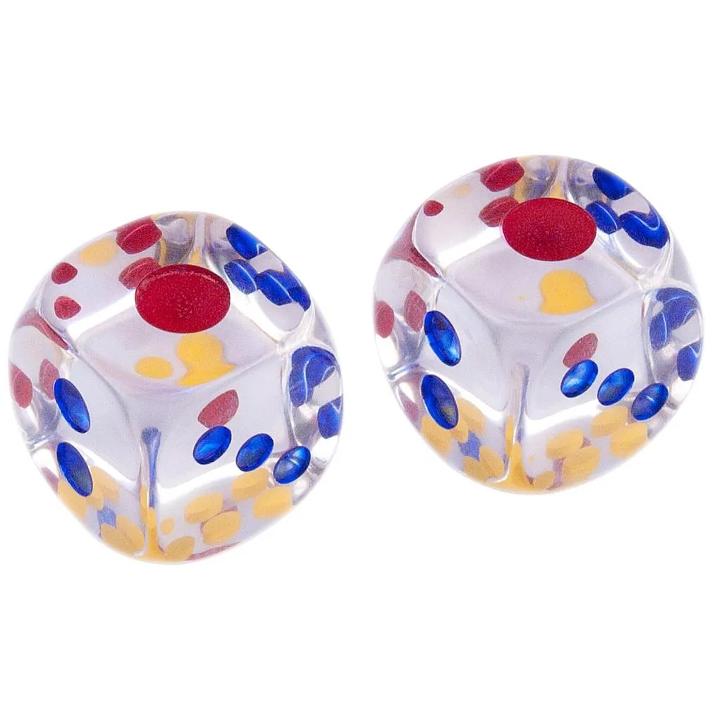 XL Six Sided Dice - 1.3" (33mm) - Pair