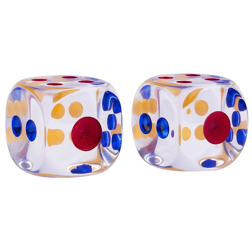 XL Six Sided Dice - 1.3" (33mm) - Pair